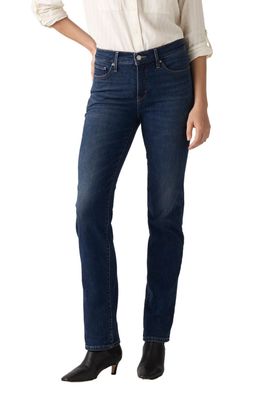 Jeans Mujer 314 Shaping Straight Azul Levis 19631-0282