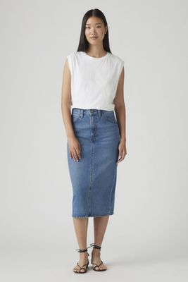 Imagen 2 del producto Falda Mujer Hr Back Slit Skirt Celeste Levis 001VH-0000