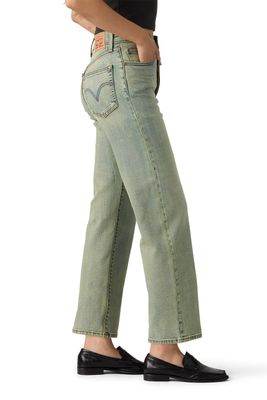 Imagen 2 del producto Jeans Mujer Ribcage Straight Ankle Azul Levis 72693-0295