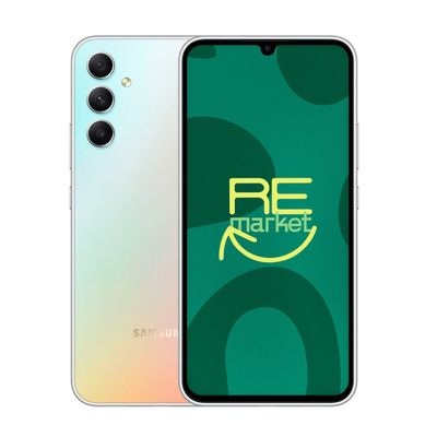 Celular Samsung A34 128 Gb Plateado - Reacondicionado