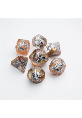 Imagen 2 del producto Set 7 Dados Rol Embraced Death Valley