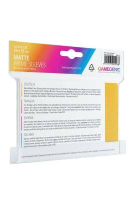 Imagen 2 del producto Fundas Protectores Matte GG - Yellow Standard