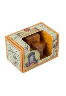 Imagen 1 del producto Da Vinci's Cross Puzzle - Great Minds Mini Puzzle de Madera