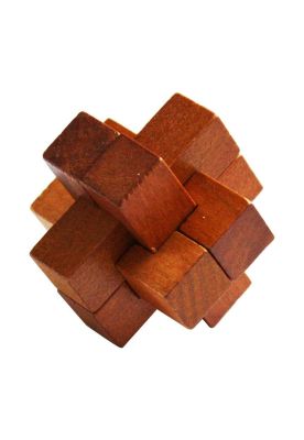 Imagen 2 del producto Da Vinci's Cross Puzzle - Great Minds Mini Puzzle de Madera