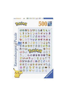 Rompecabezas Pokémon 500 Piezas Hazte con Todos