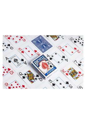 Imagen 2 del producto Naipe Bicycle Indice Jumbo Azul