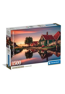 Puzzle Rompecabezas Clementoni 1500 - Zaanse Schans