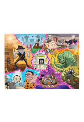 Imagen 2 del producto Puzzles Exploding Kittens 1000 piezas: Tinkle in Time