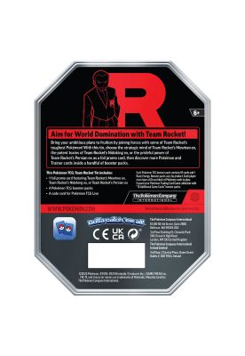 Imagen 2 del producto Pokémon Team Rocket Tin Persian Español