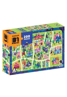 Puzzle Rompecabezas 31 Minutos 200 piezas - Titirilquén a Escala