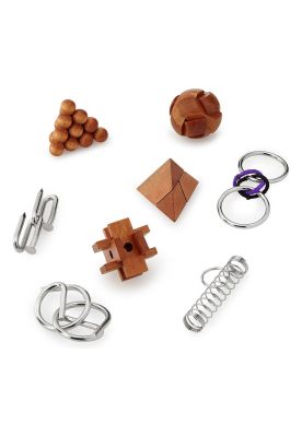 Imagen 2 del producto Set de 8 Puzzles - Great Minds Compendium Madera y Metal