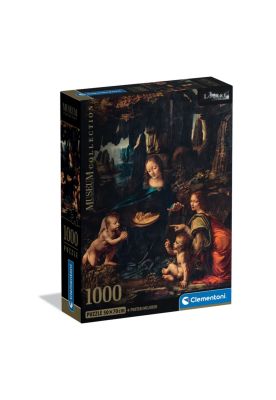 Puzzle Rompecabezas Clementoni 1000 - The Virgin of the Rocks (Museum Collection)