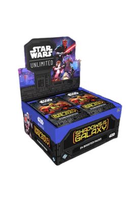 Star Wars Unlimited Shadows of the Galaxy Display 24 Sobres Inglés