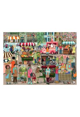 Imagen 2 del producto Puzzle Rompecabezas Ravensburger 1000 - Street Market
