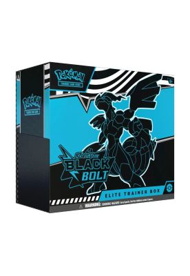 Pokémon Black Bolt ETB Inglés Elite Trainer Box