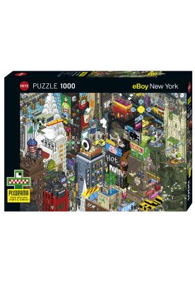 Puzzle Rompecabezas Heye 1000 Piezas - New York Quest, Eboy