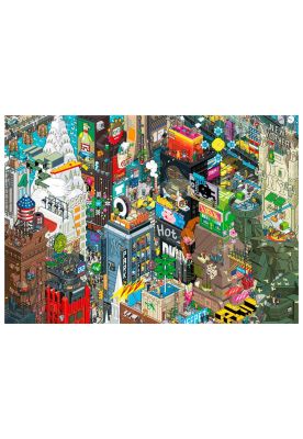Imagen 2 del producto Puzzle Rompecabezas Heye 1000 Piezas - New York Quest, Eboy