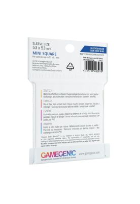 Imagen 2 del producto Fundas Protectores Matte GG - Square Mini (53 x 53 mm)