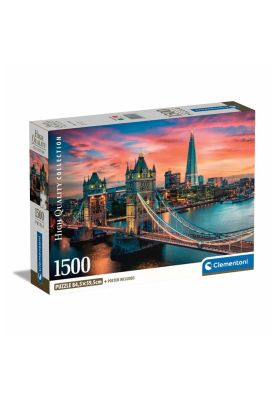Puzzle Rompecabezas Clementoni 1500 - London Twilight