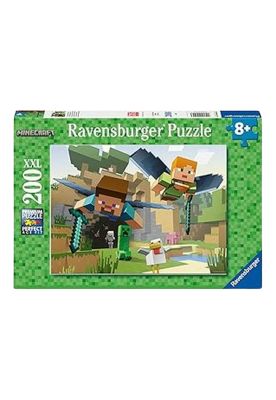 Puzzle Rompecabezas Ravensburger Minecraft 200 piezas XXL - Aventuras