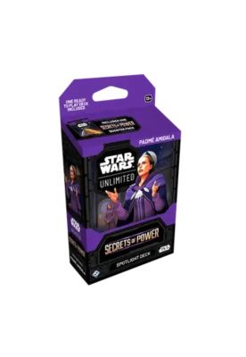 Star Wars Unlimited Secrets of Power Spotlight Padmé Amidala Deck Español