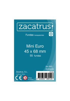 Imagen 2 del producto Fundas Zacatrus Mini Euro (45 x 68) (55 uds)