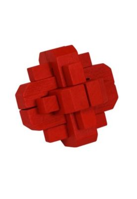 Imagen 2 del producto Red N°1 Puzzle - Colour Block Conundrum Puzzle de Madera