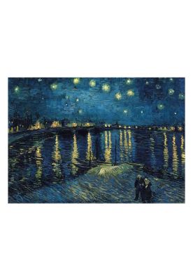 Imagen 2 del producto Puzzle Rompecabezas Ravensburger 1000 - The Starry Night Over the Rhone, Van Gogh (Art Collection)