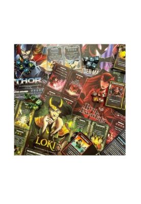 Imagen 2 del producto Dice Throne Marvel Caja 1 (Bruja Escarlata, Thor, Loki y Spider-Man)
