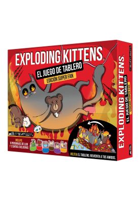Imagen 1 del producto Super Fan Edition - Exploding Kittens el Juego de Tablero