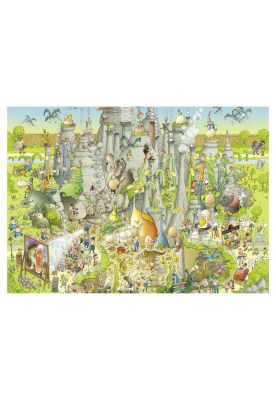 Imagen 2 del producto Puzzle Rompecabezas Heye 1000 Piezas - Jurassic Habitat, Marino Degano