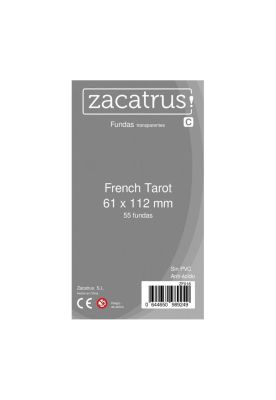 Imagen 2 del producto Fundas Zacatrus French Tarot (61 x 112) (55 uds)