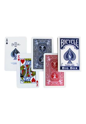 Imagen 2 del producto Naipe Bicycle Gigante Azul