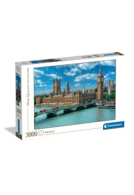 Puzzle Rompecabezas Clementoni 3000 - The Houses Of Parliament