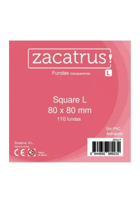 Fundas Zacatrus Square L (80 x 80) (55 uds)