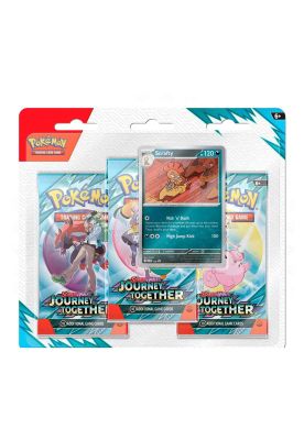 Pokémon Journey Together Scrafty Blister Inglés