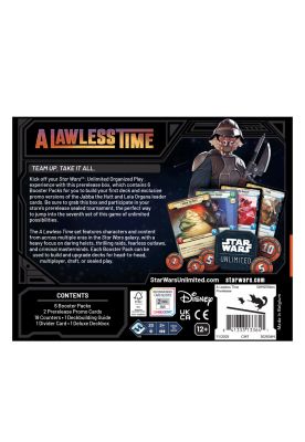 Imagen 2 del producto Star Wars Unlimited A Lawless Time Prerelease Box Español