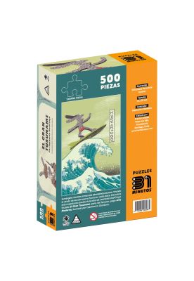 Imagen 2 del producto Puzzle Rompecabezas 31 Minutos 500 piezas - El Gran Tusunami