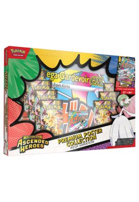 Imagen 1 del producto Pokémon Mega Evolution Ascended Heroes Mega Gardevoir Premium Poster Collection Inglés