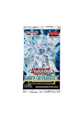 Yu-Gi-OH! Dawn of Majesty booster sobre