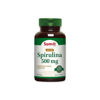 SPIRULINA 500MG 180 TABLETAS - SUNVIT