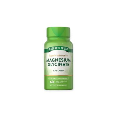Imagen 2 del producto MAGNESIO GLYCINATE 200 MG 60 CAPSULAS - NATURE'S TRUTH