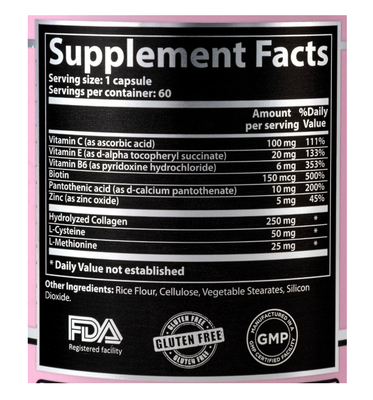 Imagen 2 del producto Beauty For Miss (cabello, Piel Y Uñas) 60 Caps Kiffer