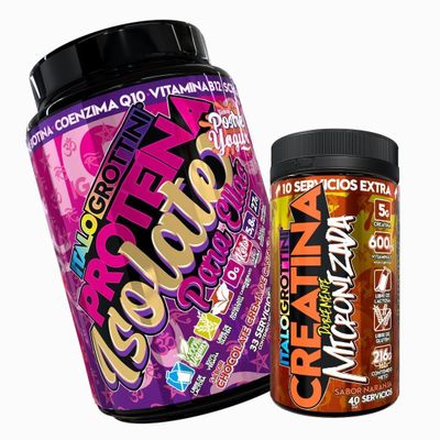 Proteína Para Ellas Castaña + Creatina 40sv Naranja