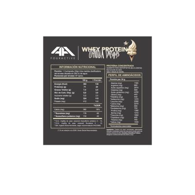 Imagen 2 del producto PROTEINA WHEY PROTEIN 2 270GR VAINILLA DREAMS 4ACTIVE