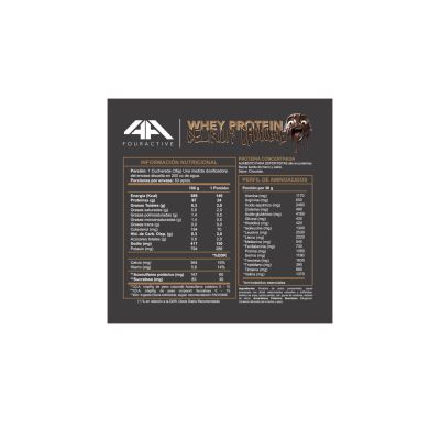 Imagen 2 del producto PROTEINA WHEY PROTEIN 2 270GR DELIRIUM CHOCOLATE 4ACTIVE