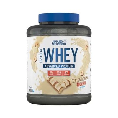 PROTEINA CRITICAL WHEY 2KG 67 SERVICIOS WHITE CHOCO BUENO - APPLIED NUTRITION