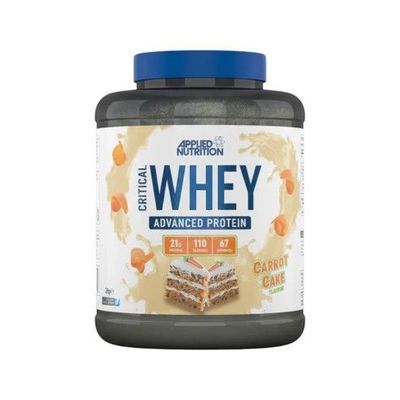 PROTEINA CRITICAL WHEY 2KG 67 SERVICIOS CARROT CAKE - APPLIED NUTRITION