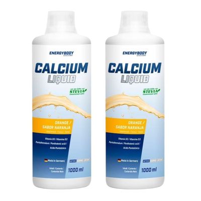 Imagen 1 del producto 2 Botellas - Calcio Liquido - Sabor Naranja - Energybody - 1 Litro