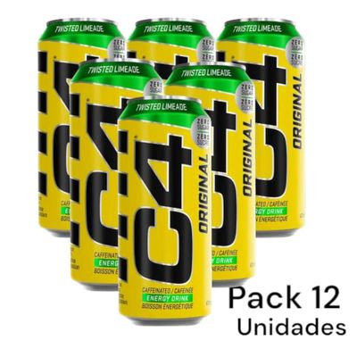 pack 12 energeticas c4 473ml  c/u cellucor - Twisted limeade